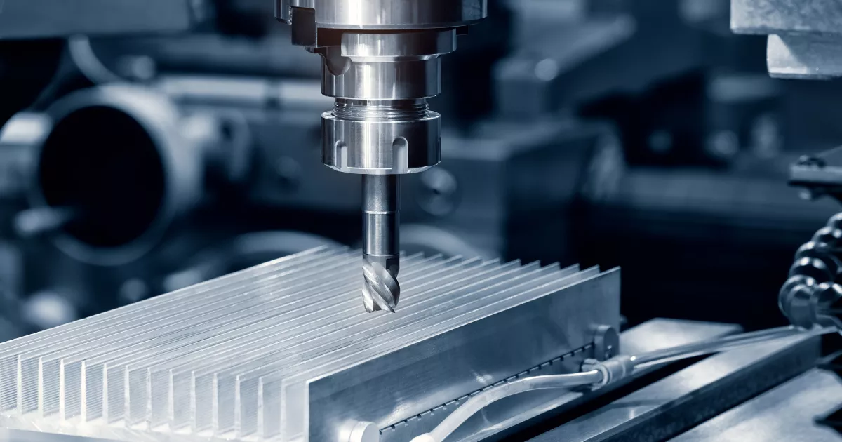 Piezas cortadas en máquina CNC